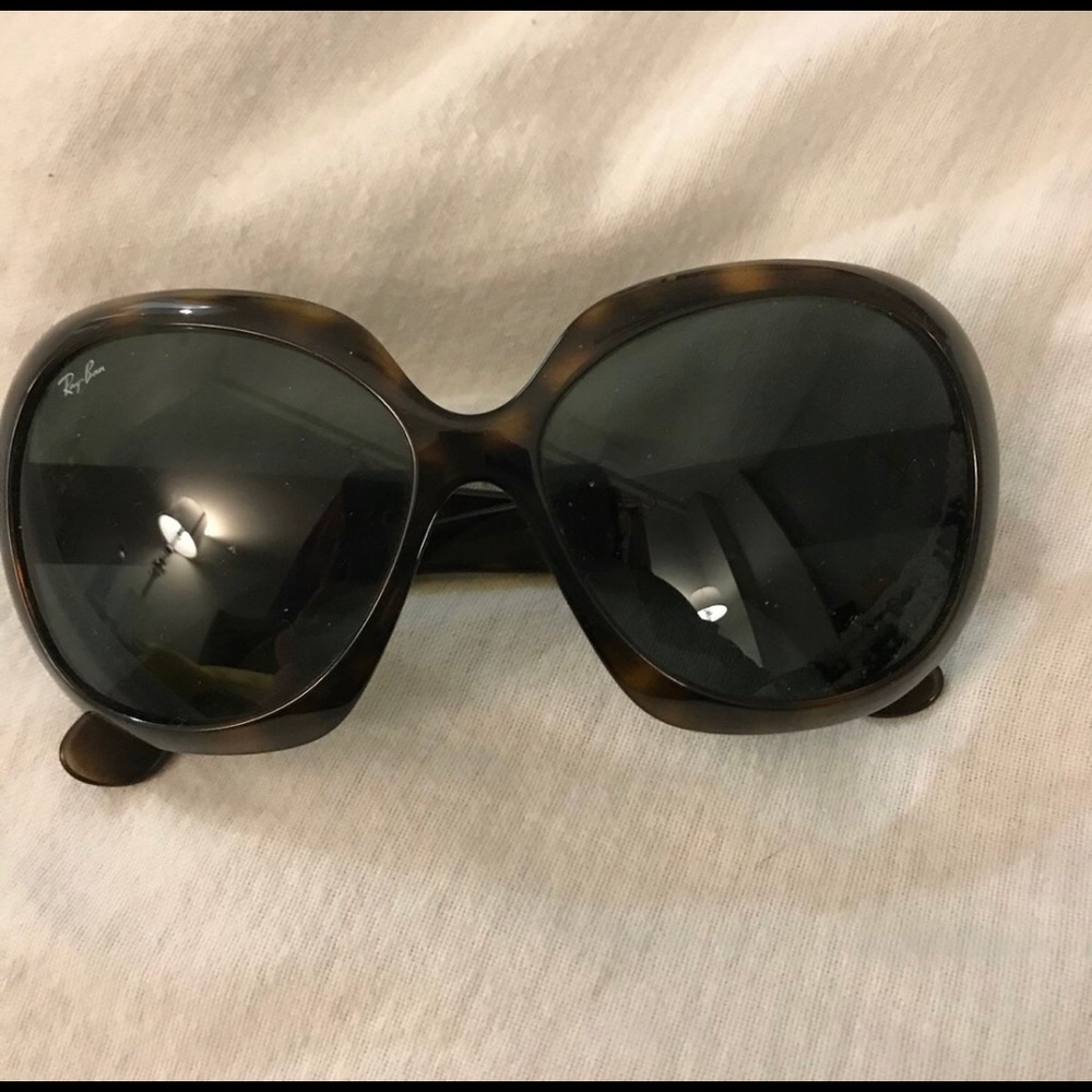 Ray Ban Jackie Ohh Oversized Sunglasses in Tortoise Shell
